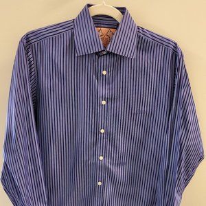 Thomas Pink Bengal 120s Cotton Slim Fit Shit